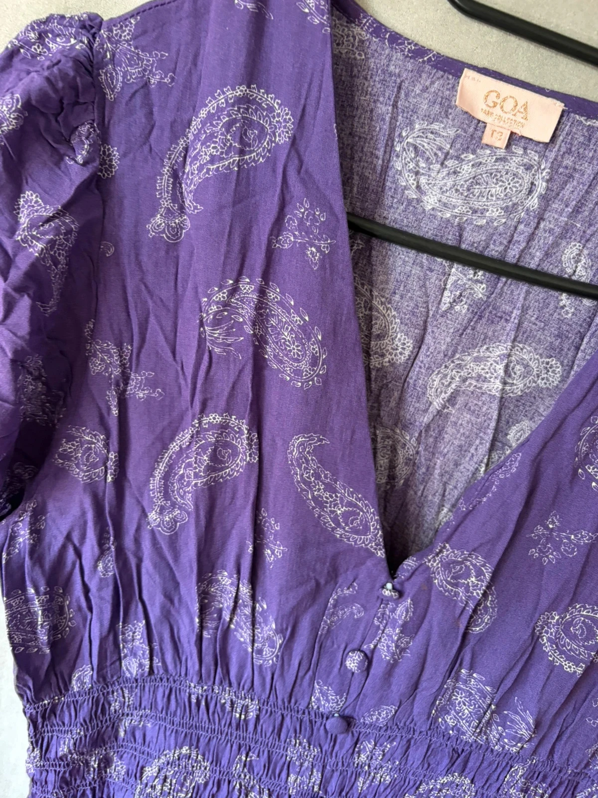 Goa violet dress size 3 – photo 2